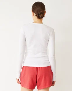 MONROW Baby Thermal Henley WHITE Online