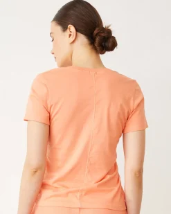 MONROW Basic V Neck SORBET Online