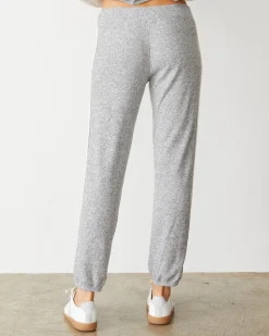 MONROW Brushed Thermal Vintage Sweat HEATHER/ASH Fashion