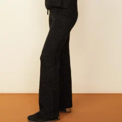 MONROW Cashmere Neps Lounge Sweats BLACK Sale