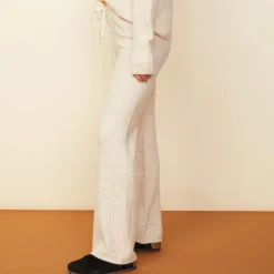 MONROW Cashmere Neps Lounge Sweats CREAM Online