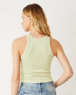 MONROW Crop Ultimate Tank MATCHA Discount