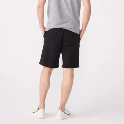 MONROW Elastic Waist Shorts BLACK Online