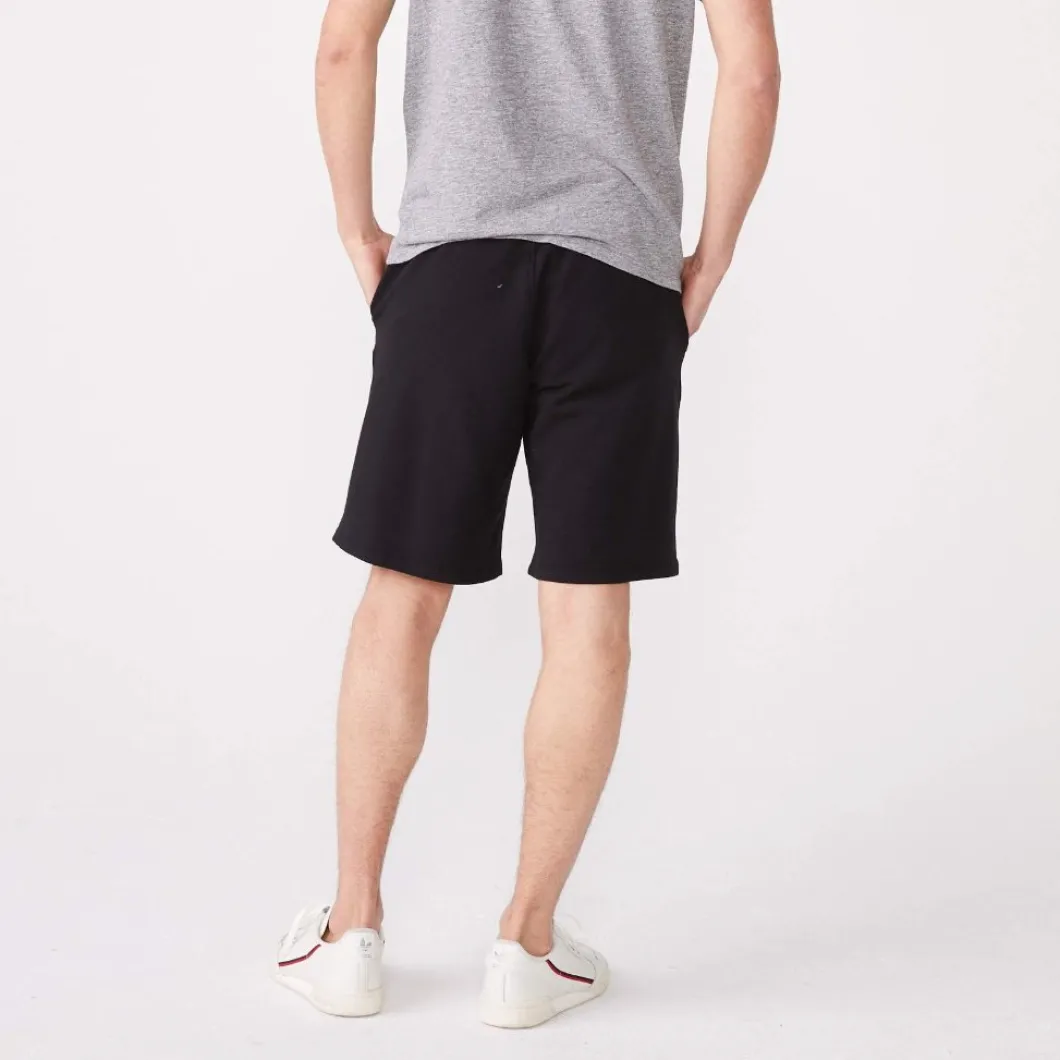MONROW Elastic Waist Shorts BLACK Online