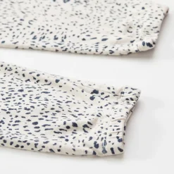 MONROW Kids Mini Cheetah Elastic Waist Sweats BONE Fashion