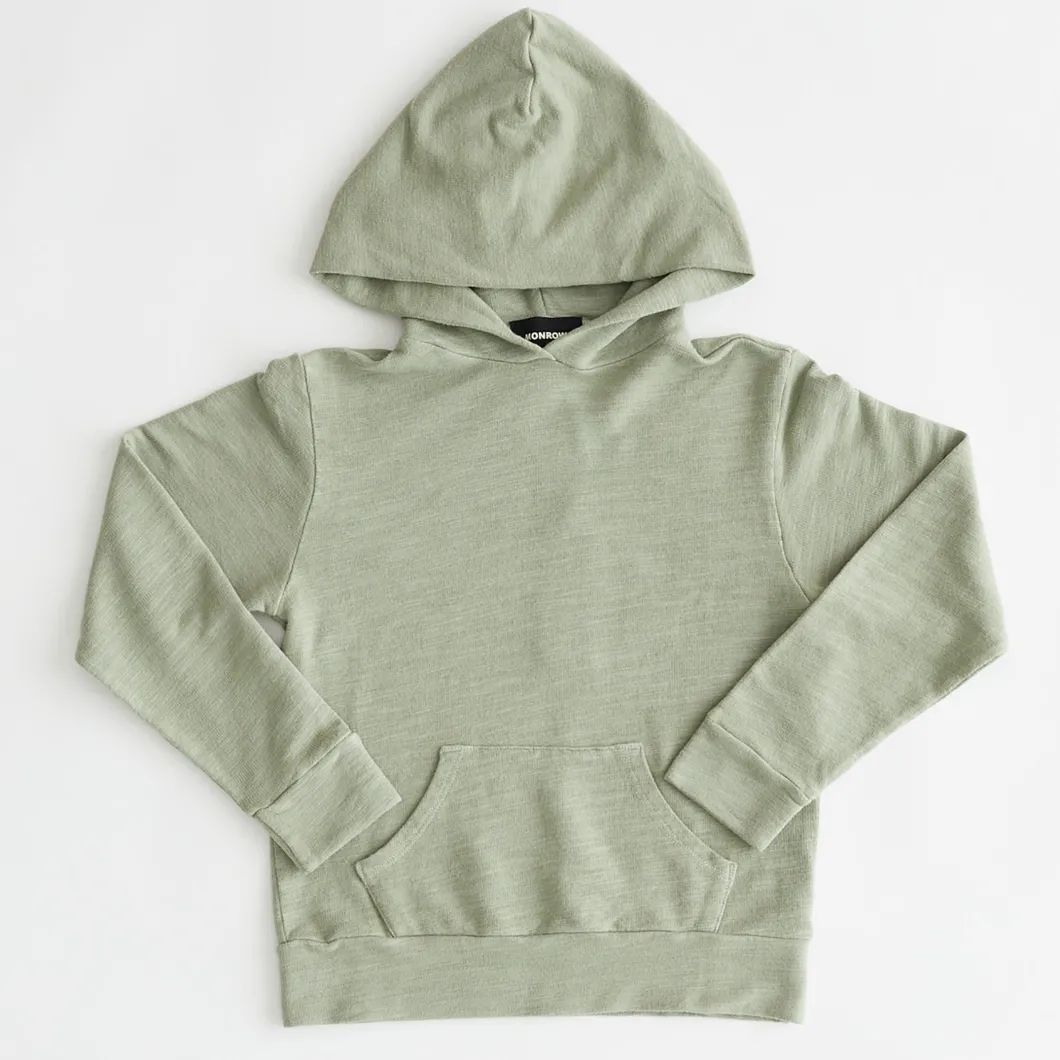 MONROW Kids Supersoft Pullover Hoody LIGHTOLIVE Outlet