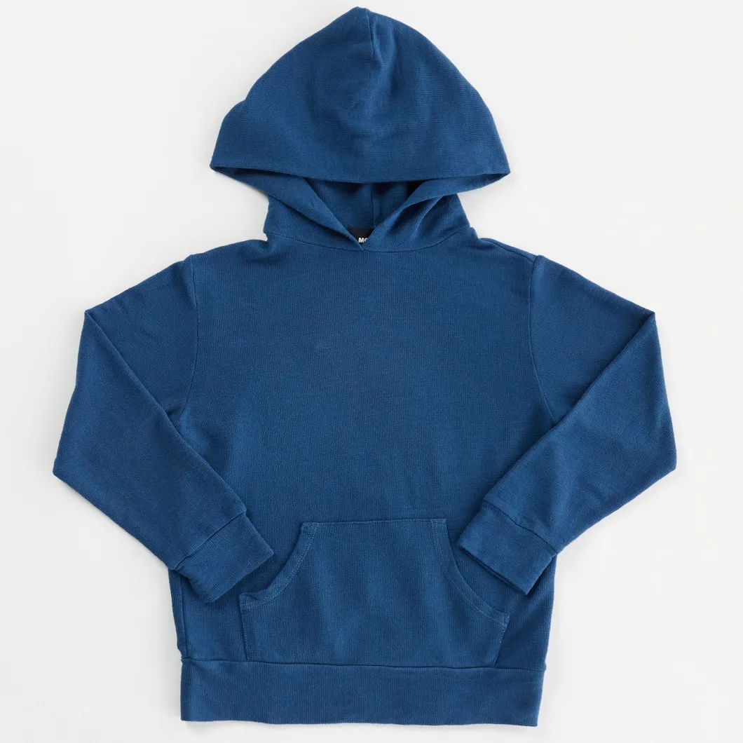 MONROW Kids Supersoft Pullover Hoody VINTAGEBLUE New