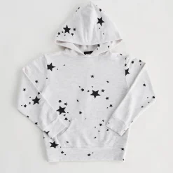 MONROW Kids Supersoft Stardust Pullover Hoody ASH Shop
