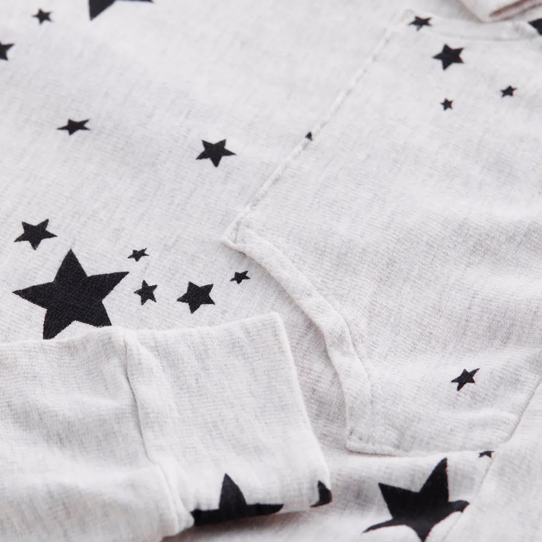 MONROW Kids Supersoft Stardust Pullover Hoody ASH Shop