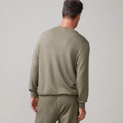 MONROW Lounge Sweatshirt ARMY Flash Sale