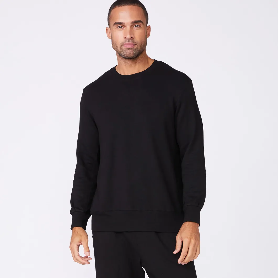 MONROW Lounge Sweatshirt BLACK Best Sale