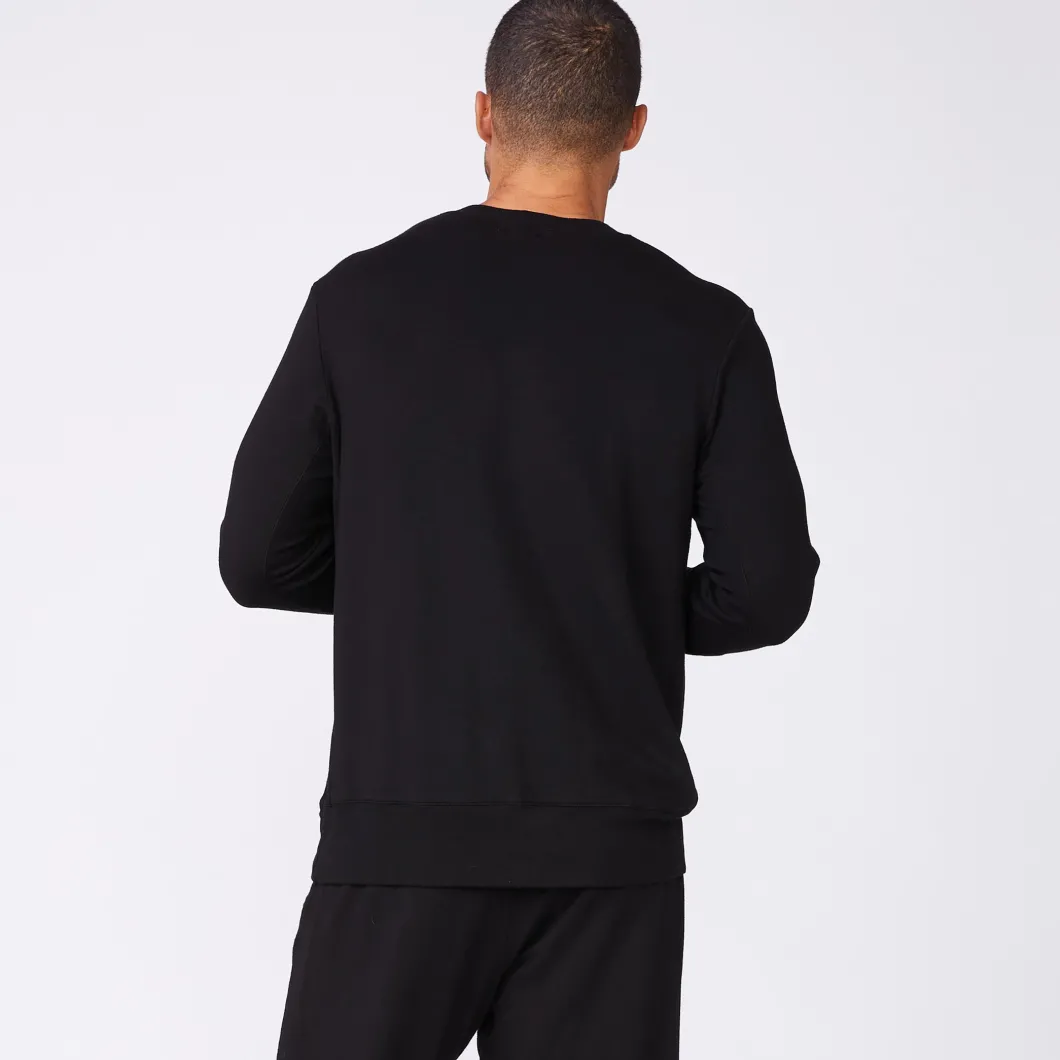 MONROW Lounge Sweatshirt BLACK Best Sale