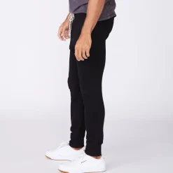 MONROW Men's Bungee Cord Joggers - Color BLACK Outlet