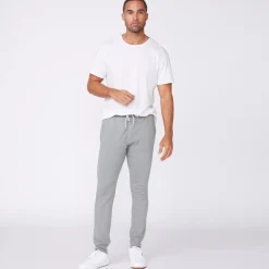 MONROW Men's Bungee Cord Joggers - Color GUNMETAL Cheap