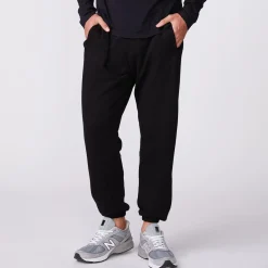 MONROW Men's Lounge Sweats - Color BLACK Hot