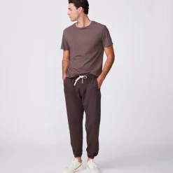 MONROW Men's Lounge Sweats - Color COCOA Cheap
