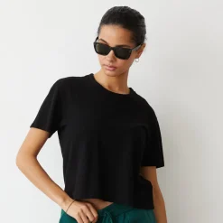 MONROW Mesh Athletic Tee BLACK Online