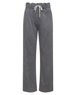 MONROW Original Fleece Straight Leg Sweat GRANITE Fashion