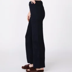 MONROW Plush Sweater Pants BLACK Clearance