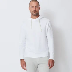 MONROW Pullover Hoody WHITE Clearance