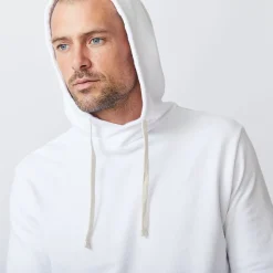 MONROW Pullover Hoody WHITE Clearance