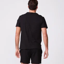 MONROW Relaxed Crew BLACK Flash Sale