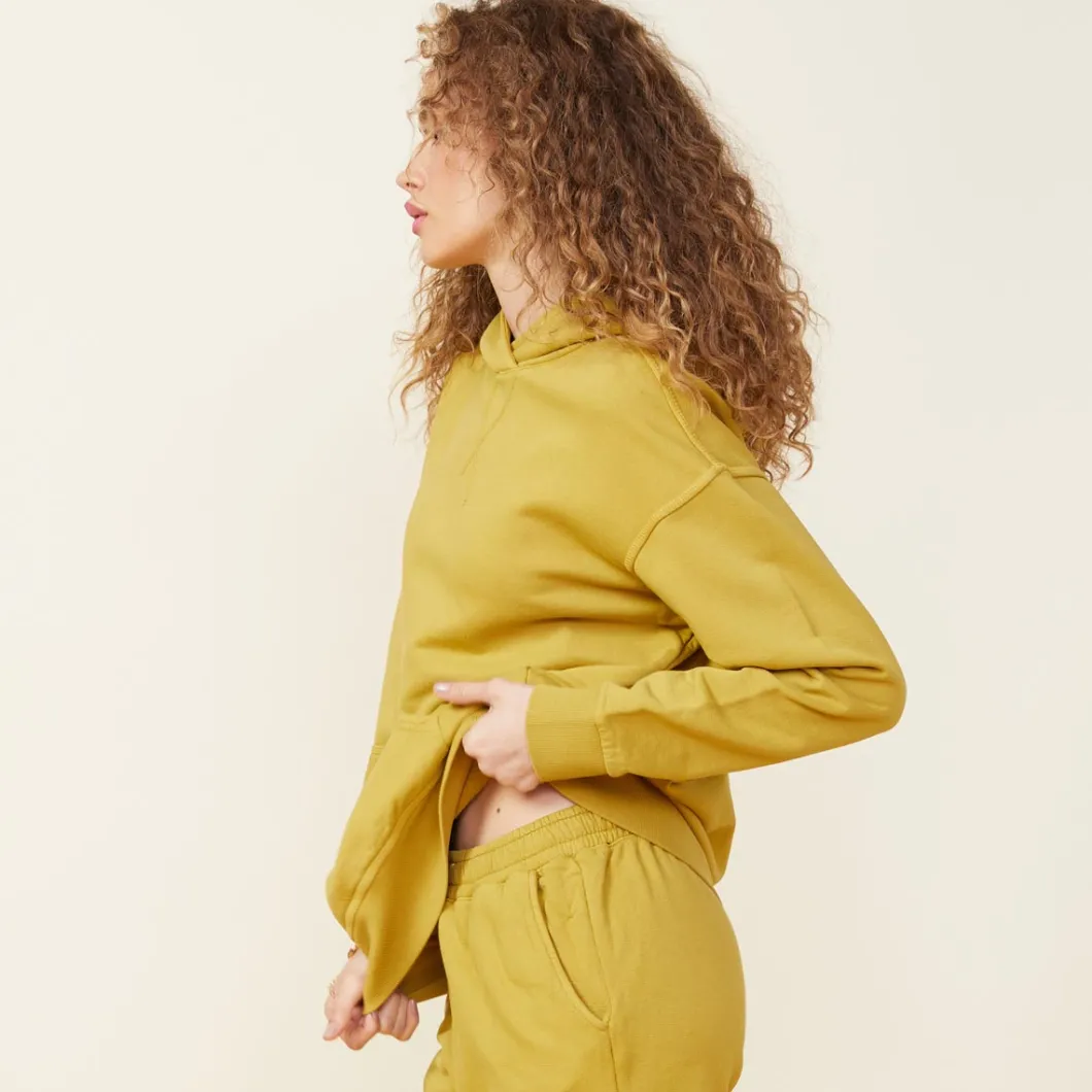 MONROW 90's Classic Hoody GOLDENOLIVE Shop