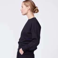 MONROW 90's Classic Raglan BLACK Clearance