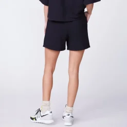 MONROW 90's Classic Sweat Short BLACK Fashion