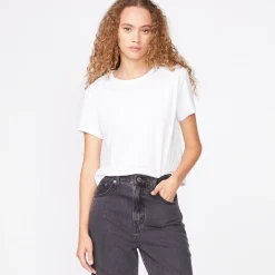 MONROW 50's Vintage Tee WHITE Flash Sale