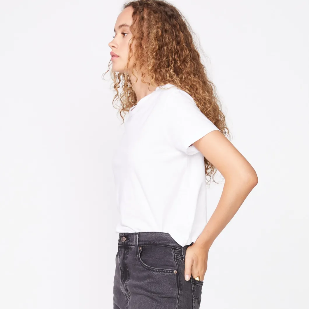 MONROW 50's Vintage Tee WHITE Flash Sale