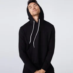 MONROW Slouchy Pullover Hoody BLACK Shop
