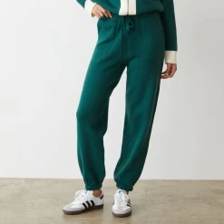 MONROW Soft Knit Oversized Vintage Sweat EVERGREEN Fashion