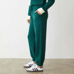 MONROW Soft Knit Oversized Vintage Sweat EVERGREEN Fashion