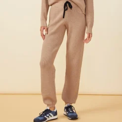 MONROW Soft Knit Waffle Oversized Sweats BARLEY Hot
