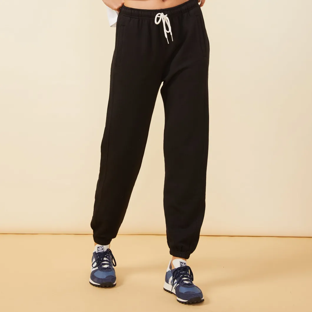 MONROW Softfleece Baggy Sweat BLACK Cheap