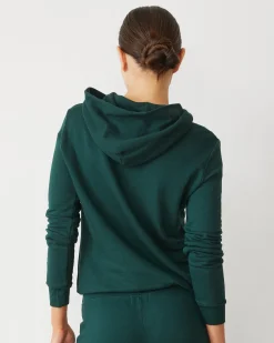 MONROW Softfleece Kangaroo Pullover EVERGREEN Shop