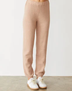 MONROW Softknit Rib Waffle Oversized Sweat TAUPE Cheap