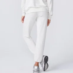 MONROW Supersoft Elastic Waist Sweats ASH Best