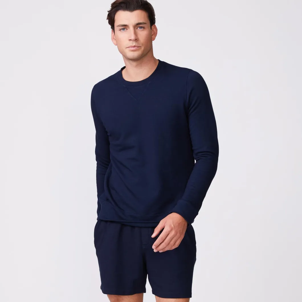 MONROW Supersoft Fleece Crew Neck Sweatshirt INCA Flash Sale