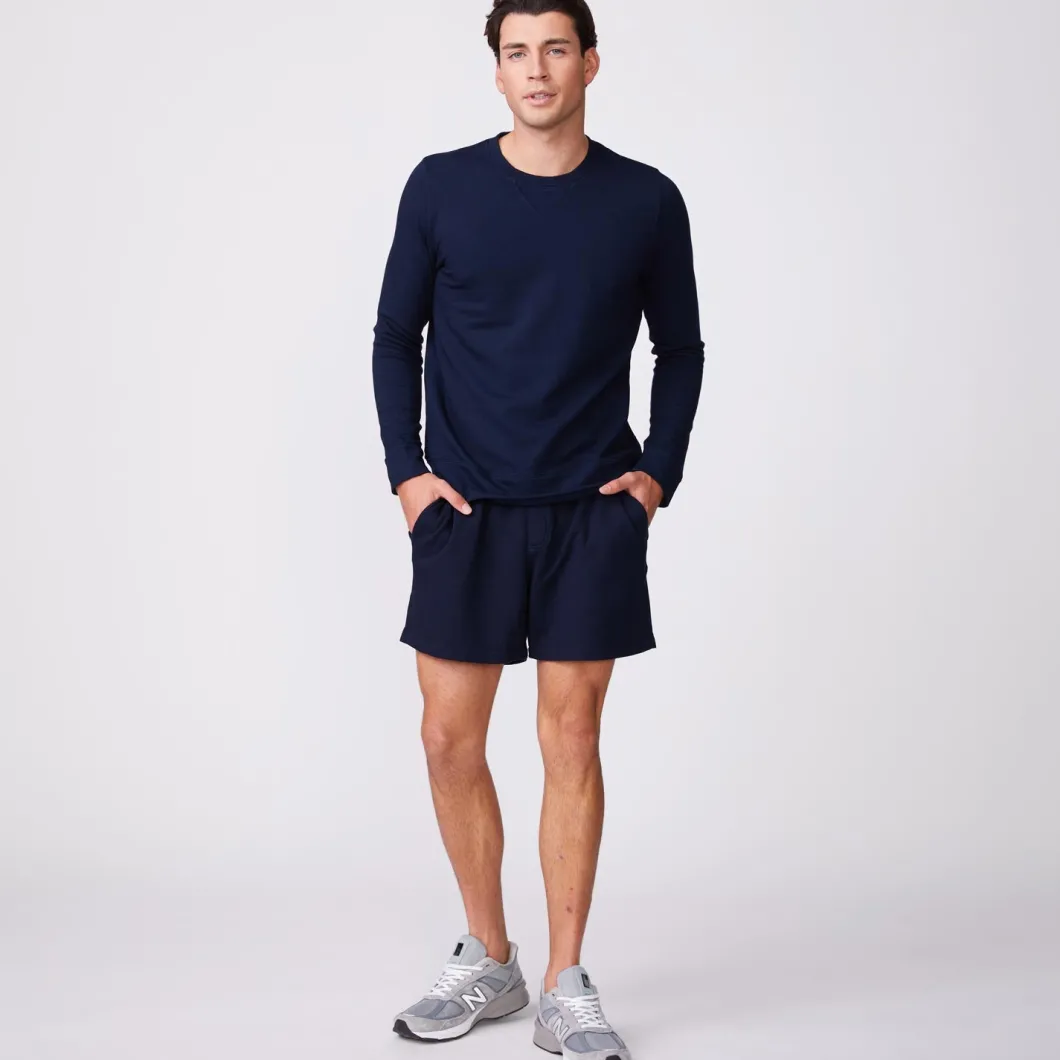 MONROW Supersoft Fleece Crew Neck Sweatshirt INCA Flash Sale