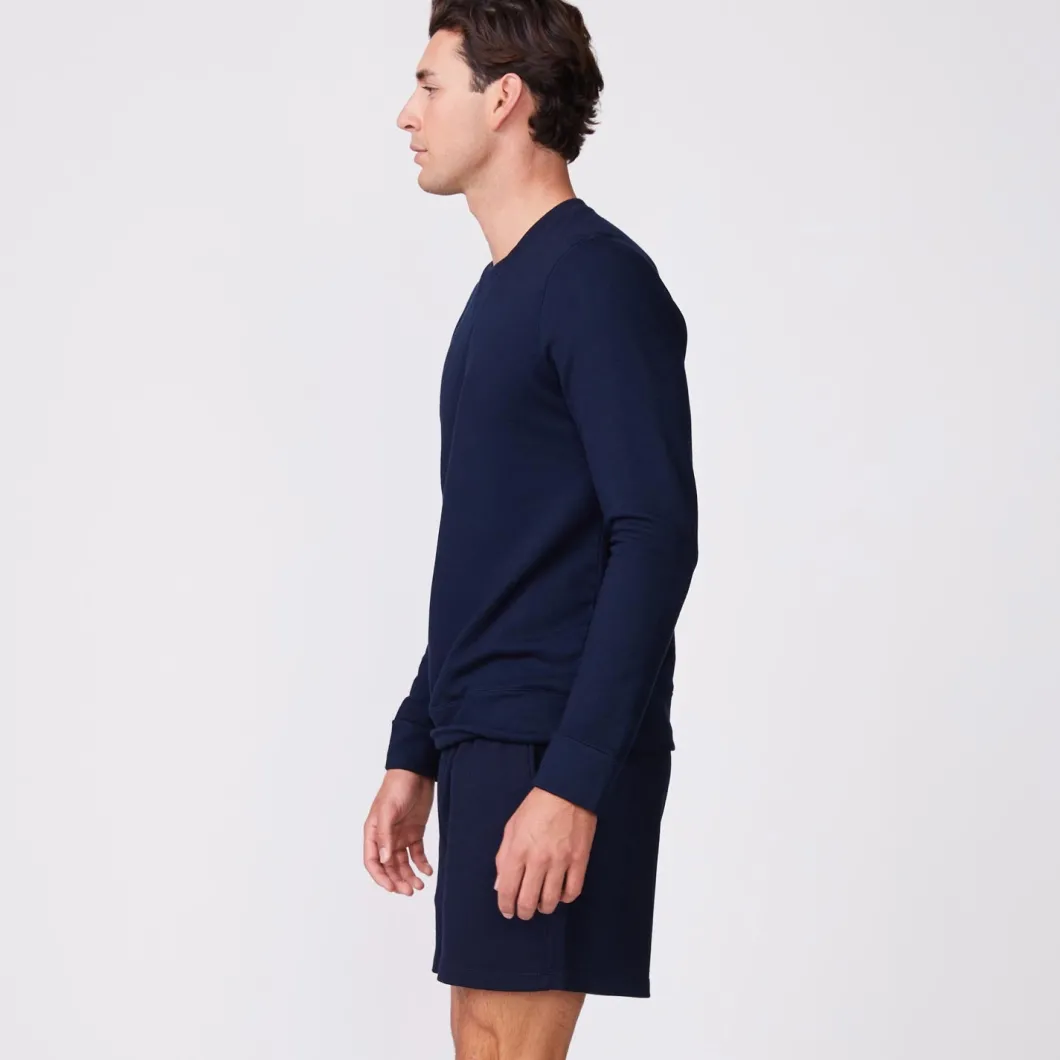 MONROW Supersoft Fleece Crew Neck Sweatshirt INCA Flash Sale