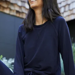 MONROW Supersoft Fleece Raglan NEPTUNE New