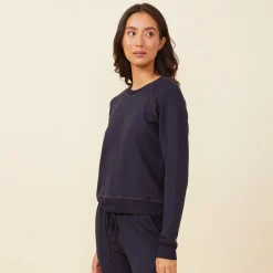 MONROW Supersoft Fleece Raglan NEPTUNE New