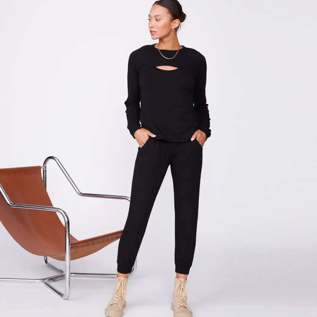 MONROW Supersoft Jogger BLACK Shop