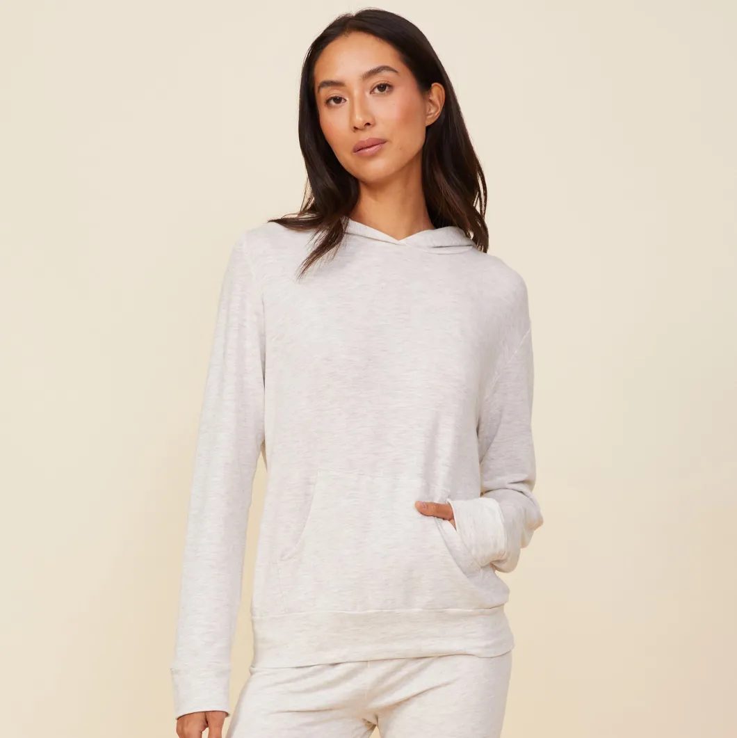 MONROW Supersoft Pullover Hoody ASH Cheap