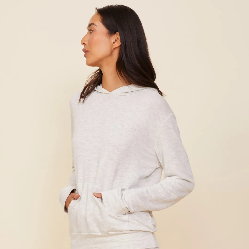MONROW Supersoft Pullover Hoody ASH Cheap