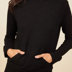 MONROW Supersoft Pullover Hoody BLACK Online