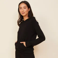 MONROW Supersoft Pullover Hoody BLACK Online