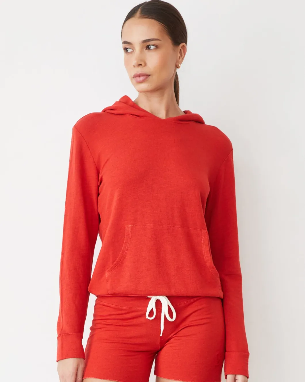 MONROW Supersoft Pullover Hoody FLARERED Cheap